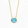 Julie Vos Verona Solitaire Necklace