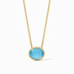 Julie Vos Verona Solitaire Necklace