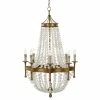 Regina Andrew Frosted Crystal Bead Chandelier