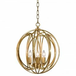 Regina Andrew Ofelia Chandelier Medium (Gold Leaf)