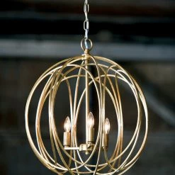 Regina Andrew Ofelia Chandelier Medium (Gold Leaf)