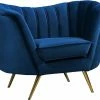 Chic House Forever Margo Velvet Chair