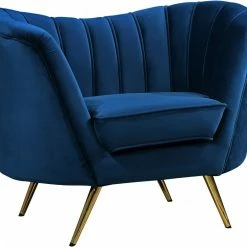Chic House Forever Margo Velvet Chair