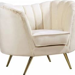 Chic House Forever Margo Velvet Chair