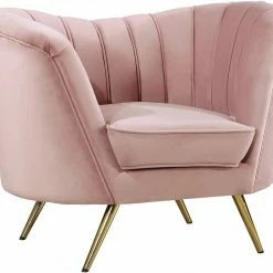 Chic House Forever Margo Velvet Chair