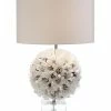 John Richard Selenite And Mica Table Lamp