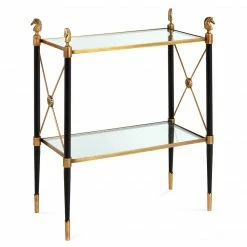 Jonathan Adler Rider Two Tier Side Table