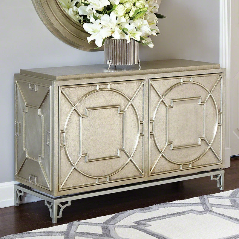 Global Views Arabesque Two-Door Chest 3 Global Views Arabesque Two-Door Chest