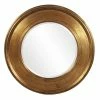 Howard Elliott Valor Gold Round Mirror