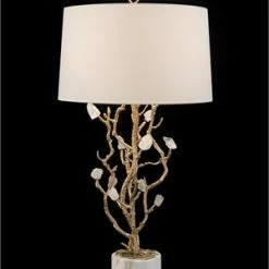 John Richard Quartz Bud Table Lamp