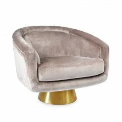 Jonathan Adler Bacharach Swivel Chair
