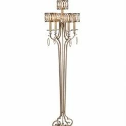 John Richard Faceted Marquis Crystal Floor Lamp