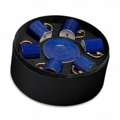 L'OBJET Lapis Espresso Cup + Saucer (Set Of 6)