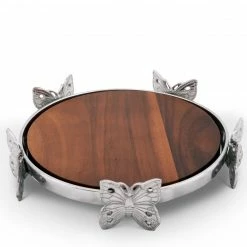 Vagabond House/Arthur Court Vagabond House / Arthur Court Butterfly Wood Cheese Board