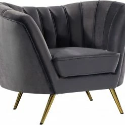Chic House Forever Margo Velvet Chair