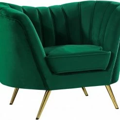 Chic House Forever Margo Velvet Chair