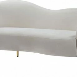 Chic House Forever Living Room Ritz Velvet Loveseat