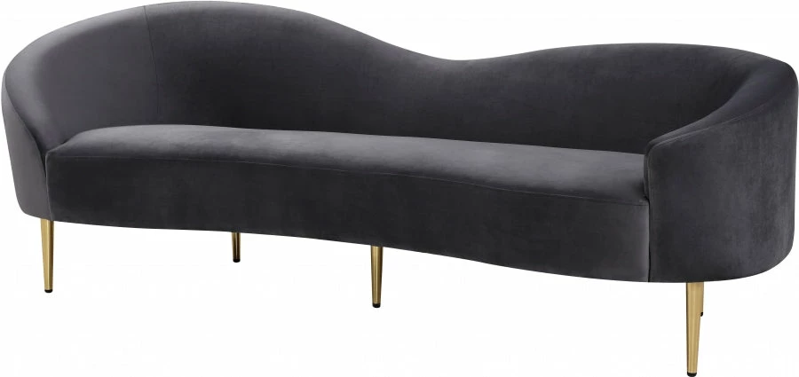 Chic House Forever Ritz Velvet Sofa Living Room 8 Chic House Forever Ritz Velvet Sofa Living Room