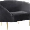 Chic House Forever Ritz Velvet Chair Living Room