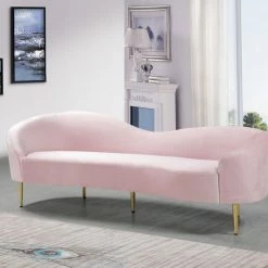 Chic House Forever Ritz Velvet Sofa Living Room 11 Chic House Forever Ritz Velvet Sofa Living Room