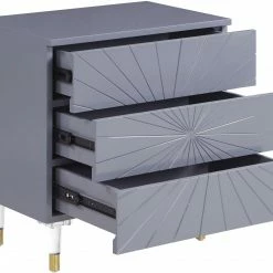 Chic House Forever Bedroom Starburst Side Table