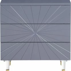 Chic House Forever Bedroom Starburst Side Table