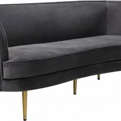 Chic House Forever Living Room Vivian Velvet Sofa