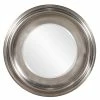 Howard Elliott Christian Round Silver Mirror