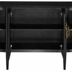 Chic House Forever BRIALLEN DEMI-LUNE, CAVIAR BLACK Dining Room