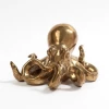 Global Views Octopus-Matte Gold