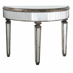 Chic House Forever Mirrored Console Living Room