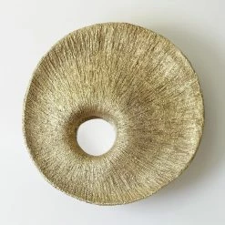 Phillips Collection Convergence Mirror, Resin, Gold Leaf