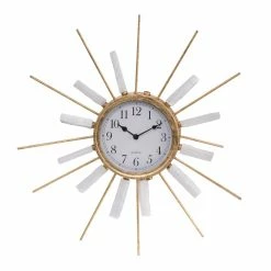Chic House Forever Sunburst Wall Clock Home Décor