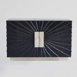 Global Views Pleated Two-Door Cabinet