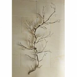 Global Views Twig Wall Art-Nickel