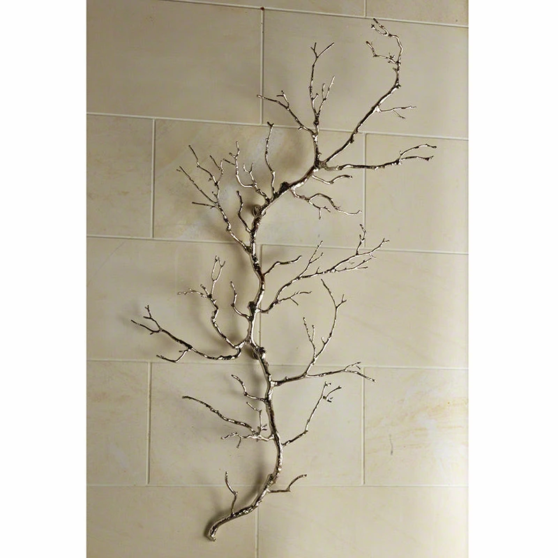 Global Views Twig Wall Art-Nickel 3 Global Views Twig Wall Art-Nickel