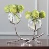 Global Views Twig 2 Vase Holder-Nickel