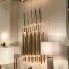 John Richard Thirty-Six Light Wall Art Chandelier