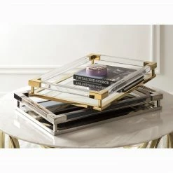 Jonathan Adler Jacques Tray- Brass