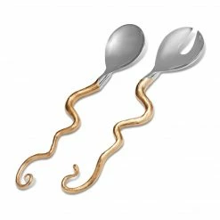 L'OBJET Haas Twisted Horn Serving Set (2 Piece Set)