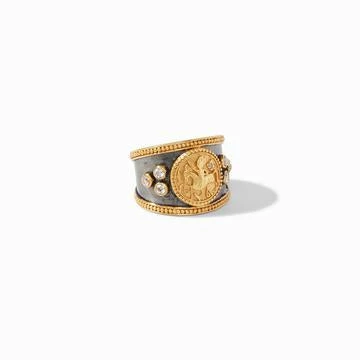 Julie Vos Coin Crest Ring