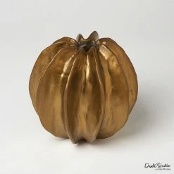Global Views Sea Star Vase-Antique Gold