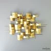 Global Views Folded Brass Wall Decor