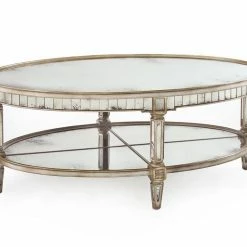 John Richard Keswick Oval Cocktail Table