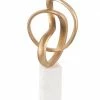 John Richard Intertwined Sculpture In Gold