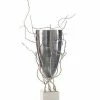 John Richard Profusion Of Sapling Vase In Nickel