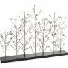 John Richard Organically Grown Sculptural Fireplace Screen