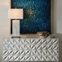 John Richard Ruanwei's Blue Composition