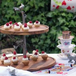 Vagabond House/Arthur Court Song Bird Cheese Stand Two Tier Vagabond House / Arthur Court