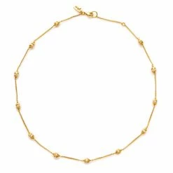 Julie Vos Penelope Delicate Station Necklace